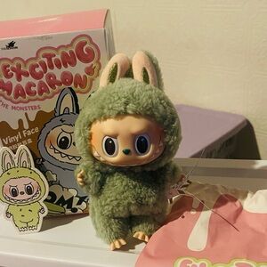 Green Grape Labubu – Macaron Series (Open Box, New) and Big into energy Serenity